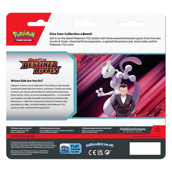 Destined Rivals 3 Pack Blister