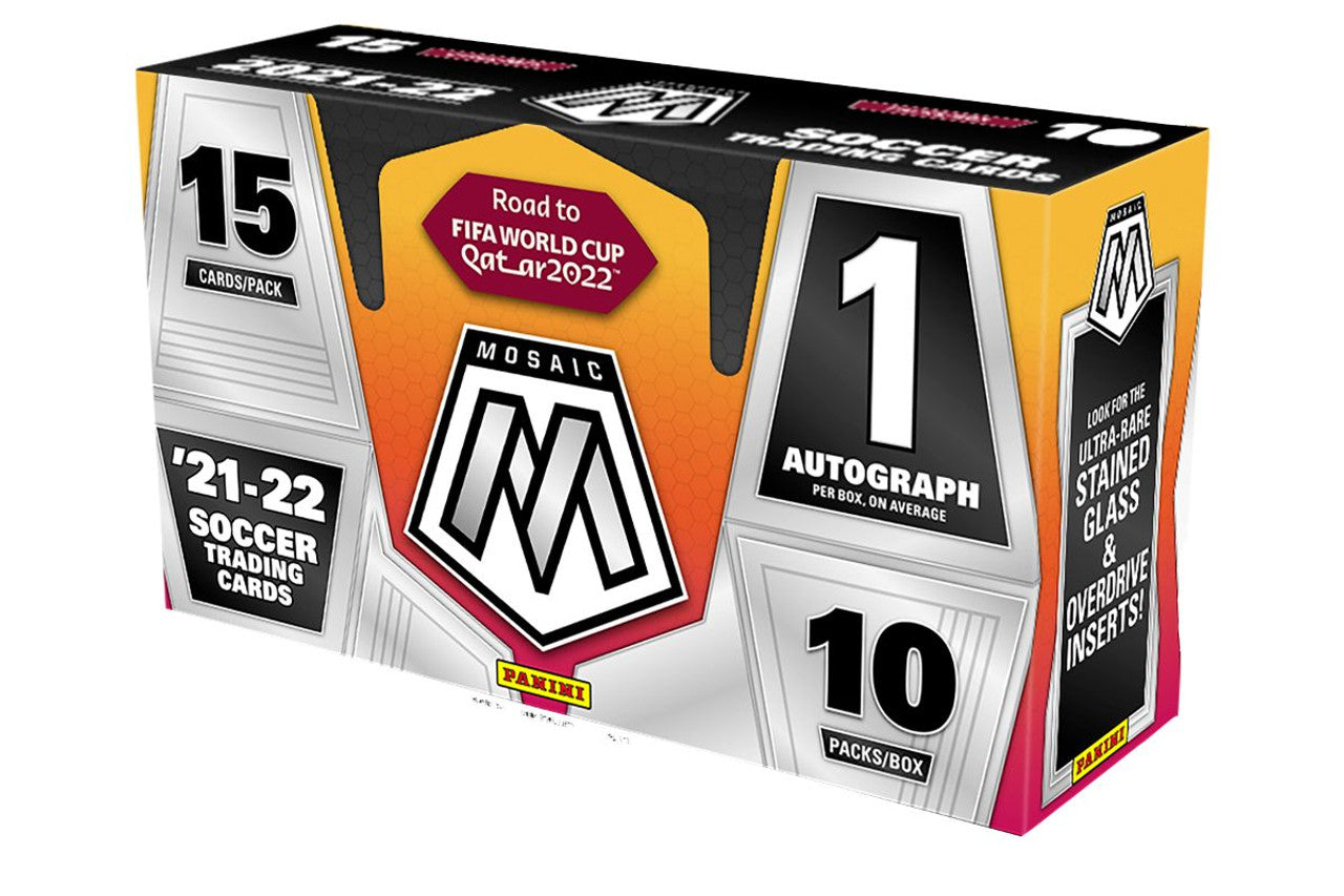 2021-22 Panini Mosaic Road To FIFA World Cup Soccer Hobby Box