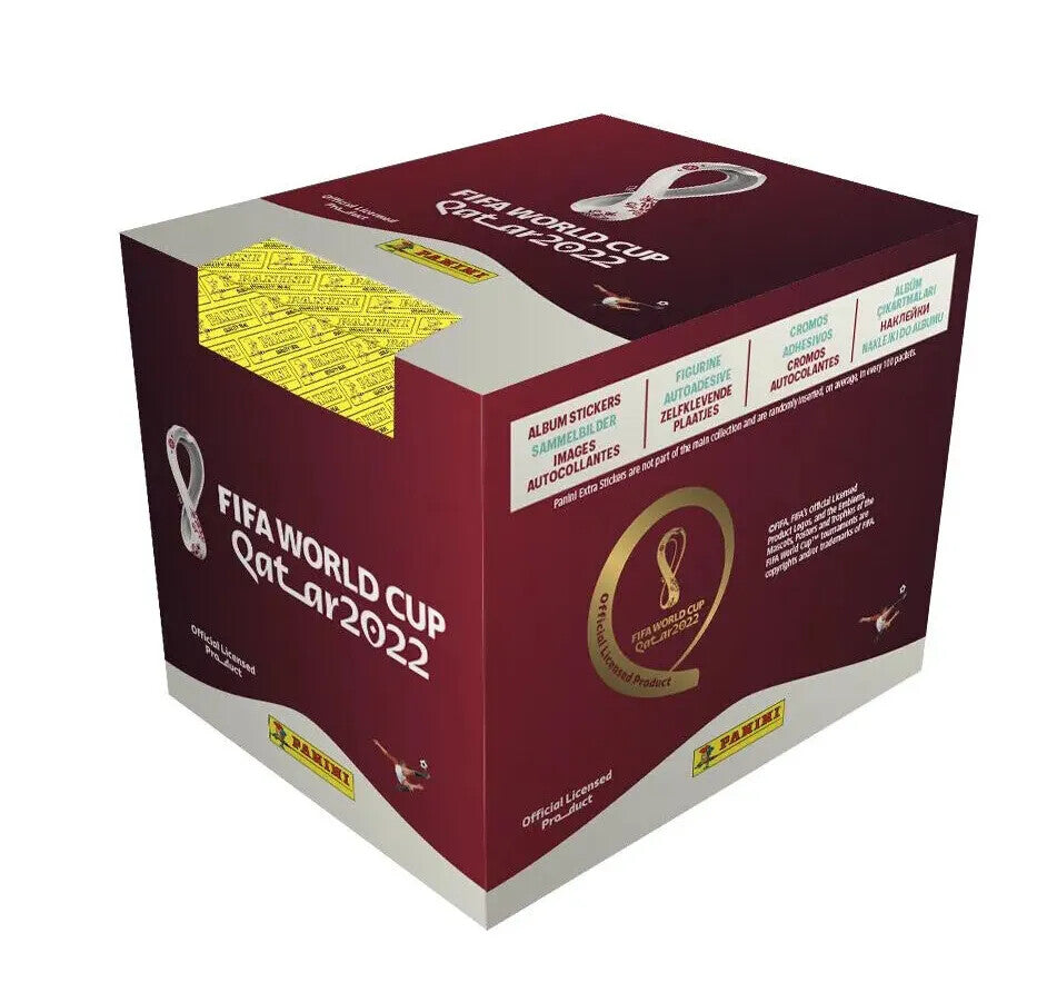 Panini 2022 World Cup Sticker Box (50 packs)