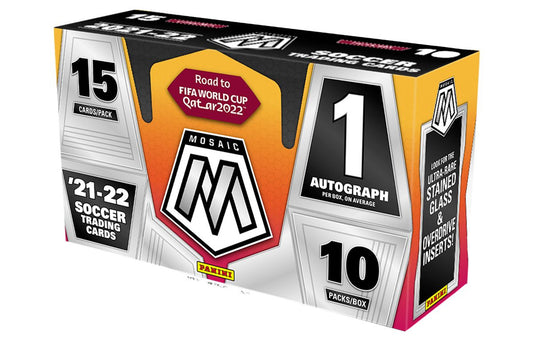 2021-22 Panini Mosaic Road To FIFA World Cup Soccer Hobby Box